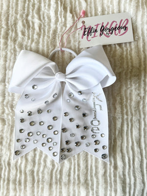 Custom Rhinestone Hair Bows