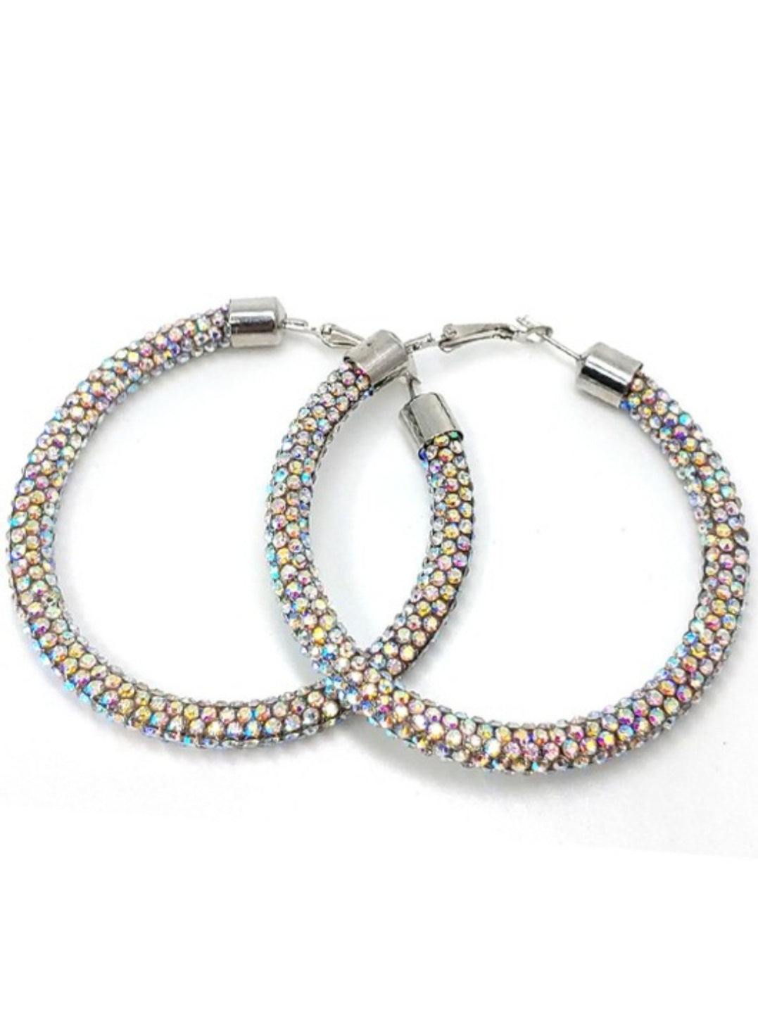 Gorgeous Beaded Hoops